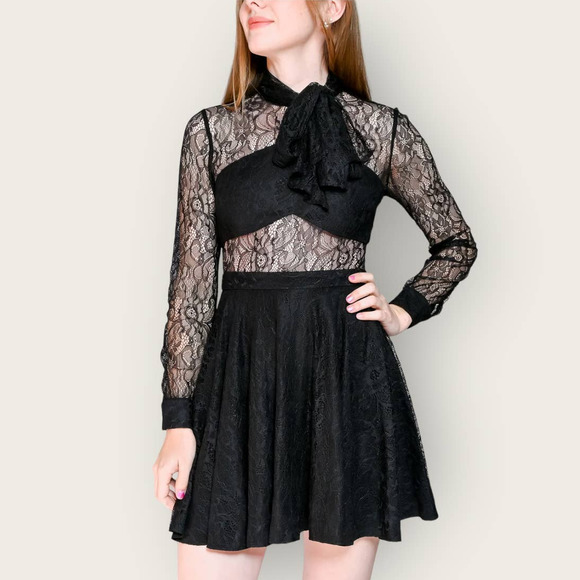 Jay Godfrey Zandari Lace Mini Dress - Picture 3 of 15